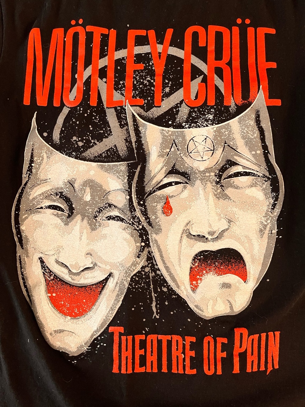 Motley Crue Theatre of Pain Graphic Tee